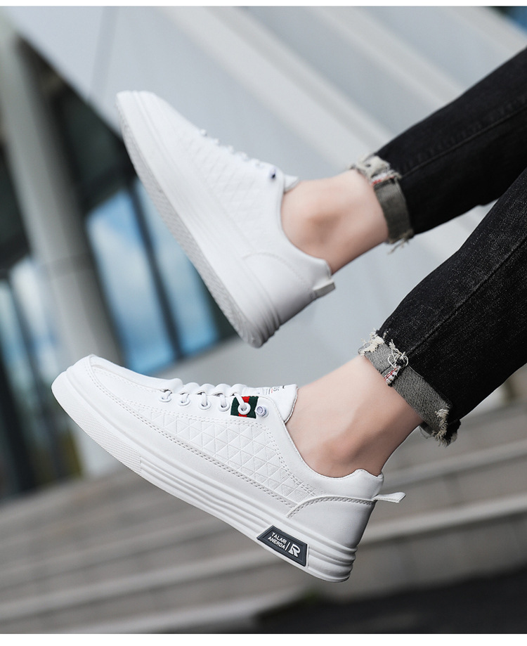 Men's shoes spring new breathable fashion shoes men's casual board shoes LACES free slip-on shoes