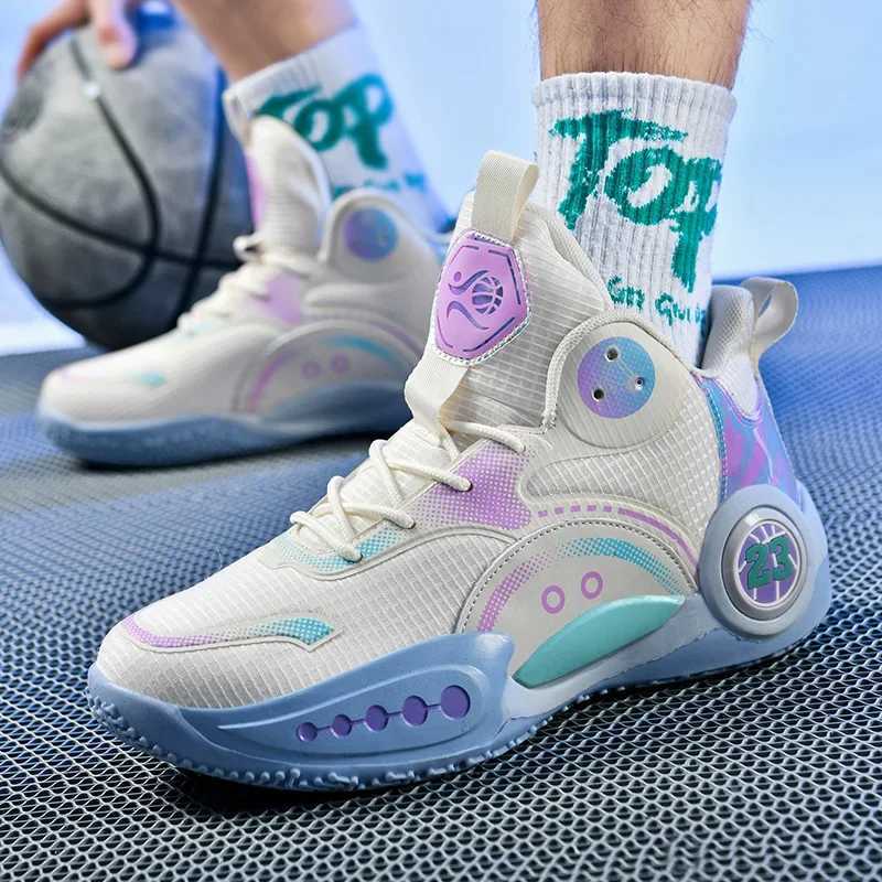 New Sports Basketball Boots Brand Sneaker Athletic Breathable Non-slip Wearable Waterproof Training Original Basketball ShoesW250320