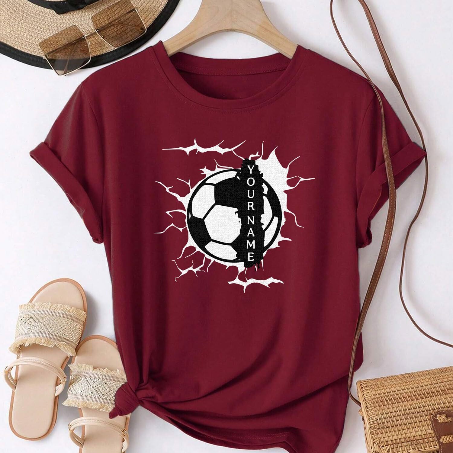T shirt for Mens Vybonz Soccer Shirt Football Soccer Tshirt for Women Men Soccer Game Day Shirts for Boys Girls Graphic Tee Casual Tops Clothes Short 