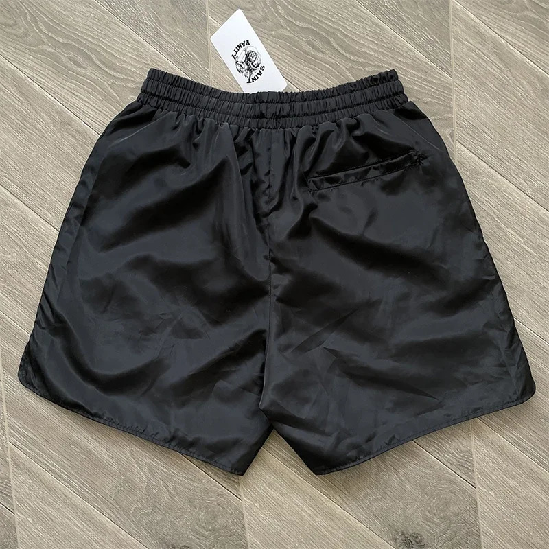 The same embroidered breasted casual sports shorts from SAINT VANITY ins 250317
