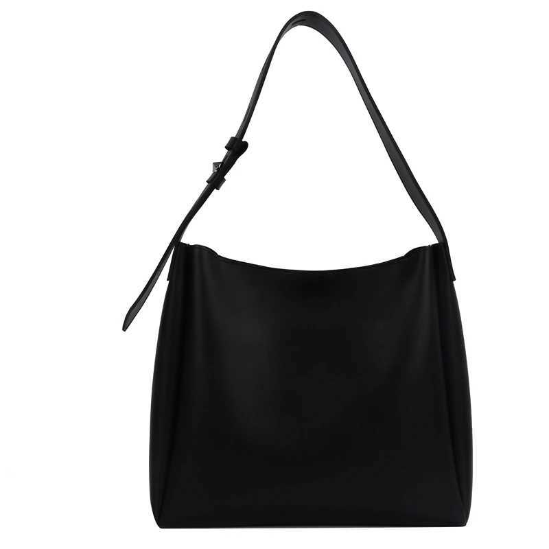 LEFTSIDE Fashion Leather For Women 2025 Tend Female Simple Large High Capacity Shoulder Side Bag Handbags And Purses Y250319