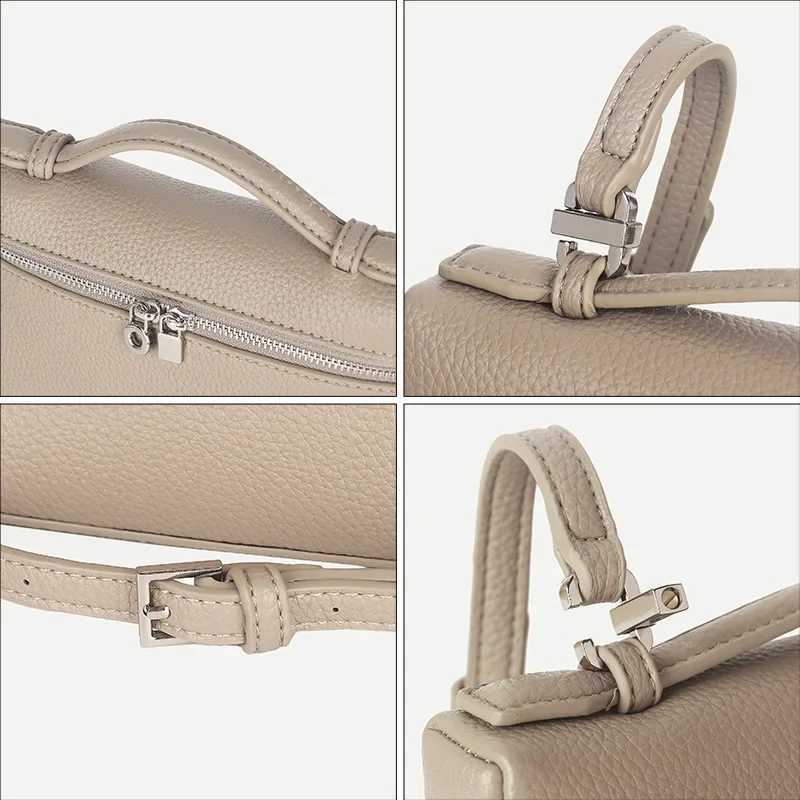 Elegant Womens Rice Box Bag Versatile Handheld Single Shoulder Crossbody Bag New Summer 2024 Style Soft Material Y250319