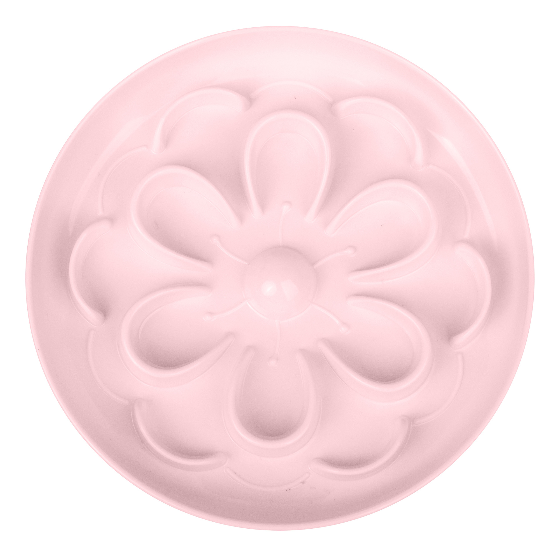 Slow Feeder Pet Bowl Flower Style Cat Dog Food Bowl With Anti Slip Bottom Round Anti-choking Cat Eating Dish Home Pet Supplies