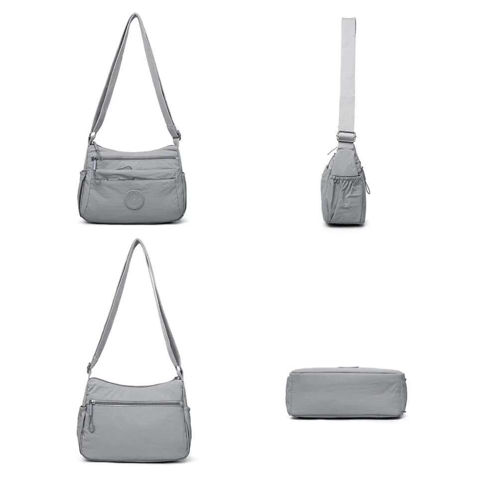 Multi-Layer Casual Light Weight Shoulder Crossbody Bags Women's Fashion Simple Commuting Middle-Aged And Elderly Mother Sac 2025