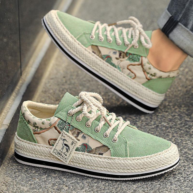 new free shipping designer Casual Shoes for man classic Patchwork outdoor Vintage Canvas black shoes