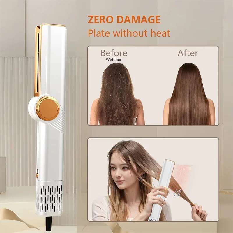 2 In 1 Straightener Multi Styler Hair Dryer 110000Rpm Electric Hair Brushes Straightening Air Intuitive Airw