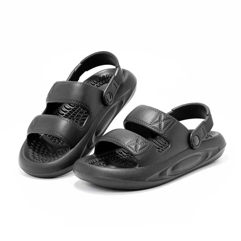 Mens sandals summer new slider anti slip quick drying mens EVA slider - open toe slider suitable for indoor and outdoor use Y250320