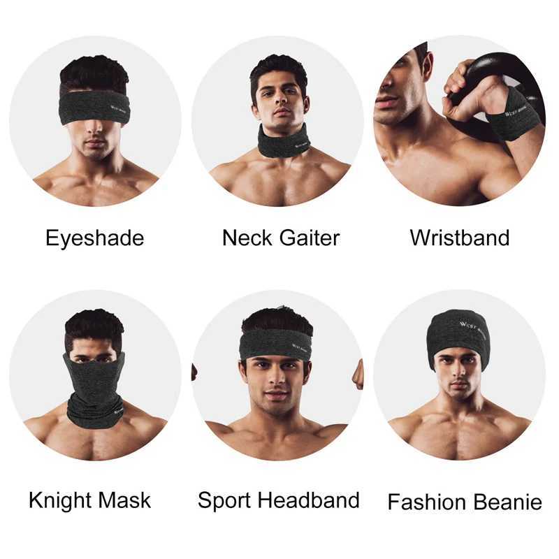 WEST BIKING Windproof Cycling Mask Winter Half Face Mask Ski Sport Headband Neck Warmer Balaclava Men Women Warm Cycling Scarf W250320