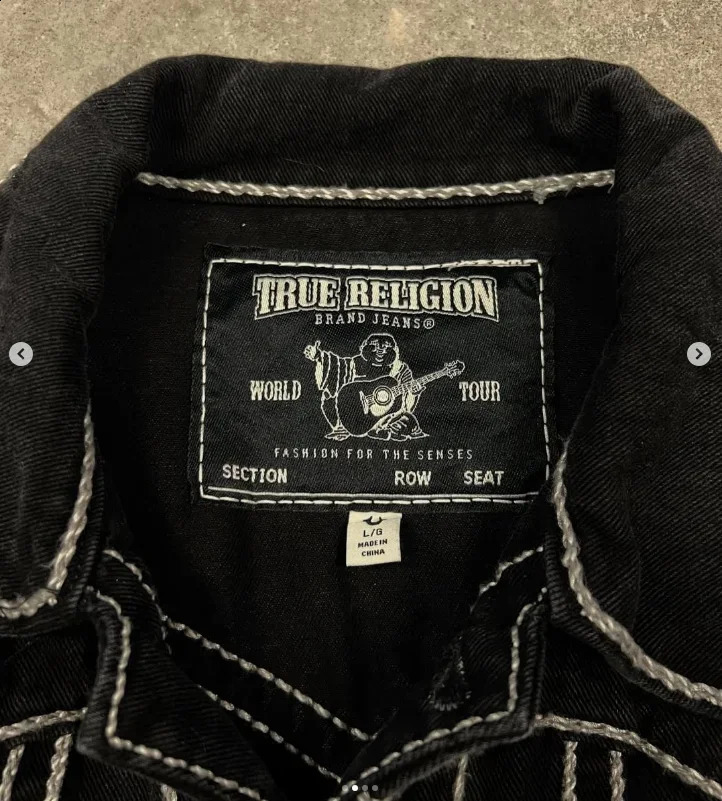 Y2k Denim Jacket Gothic Pattern Embroidery Outdoor Sports Street Fashion Retro Motorcycle Sports Jacket Thick Mens Harajuku Top 250319