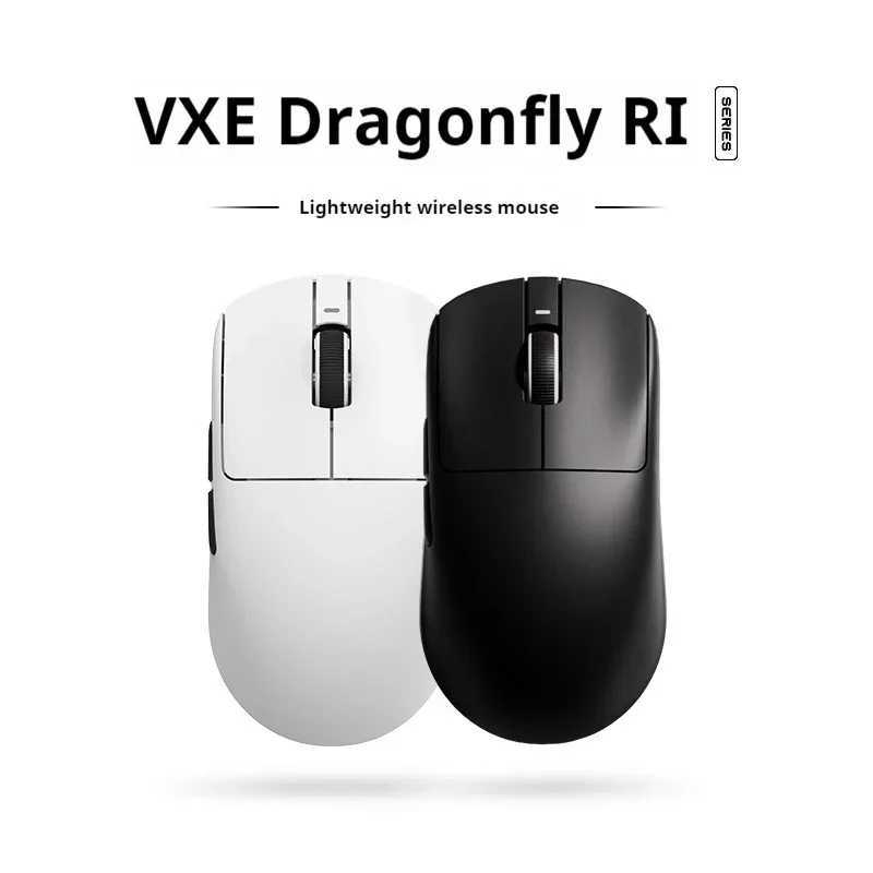 New Vxe Dragonfly R1 SE gaming mouse E-Sports Long battery life Paw3395 Lightweight ergonomic the third mock examination mouse Z250320