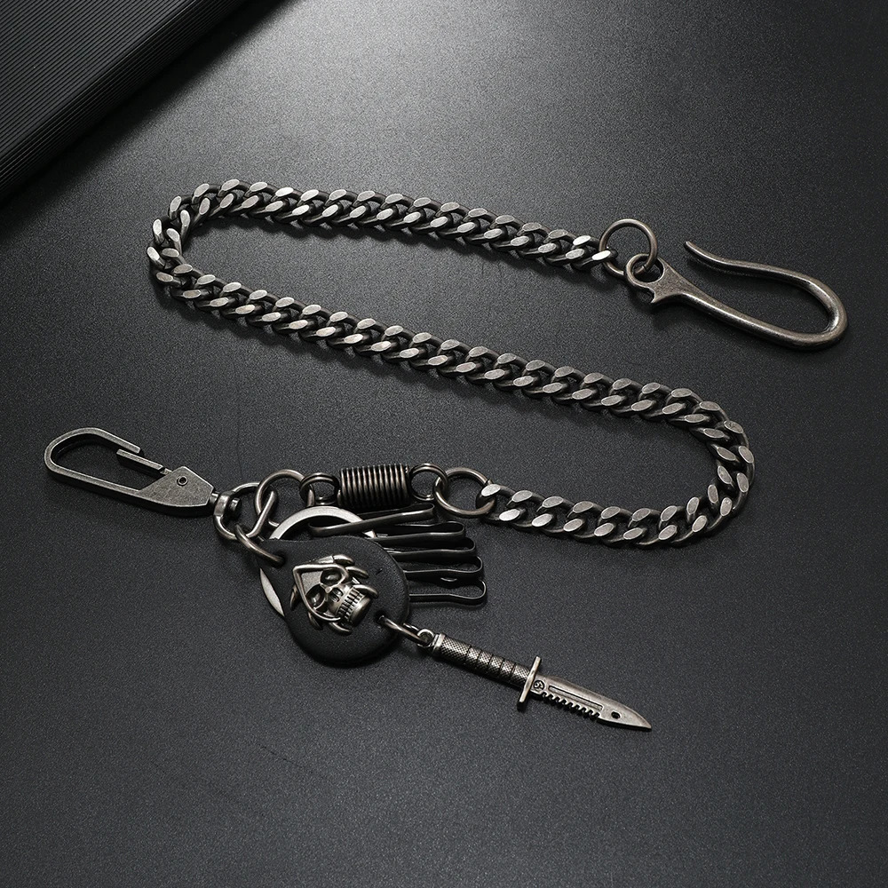 1 piece Hip-hop Jewelry personality pants chain Mens Accessories 250320