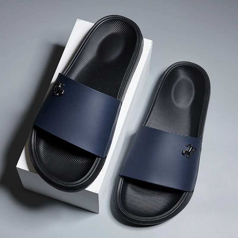 New Large Size EVA Slippers Men Summer Wear Trend Outdoor Light Bott Flip-flops Indoor Flip-flops 39-47 Y250320