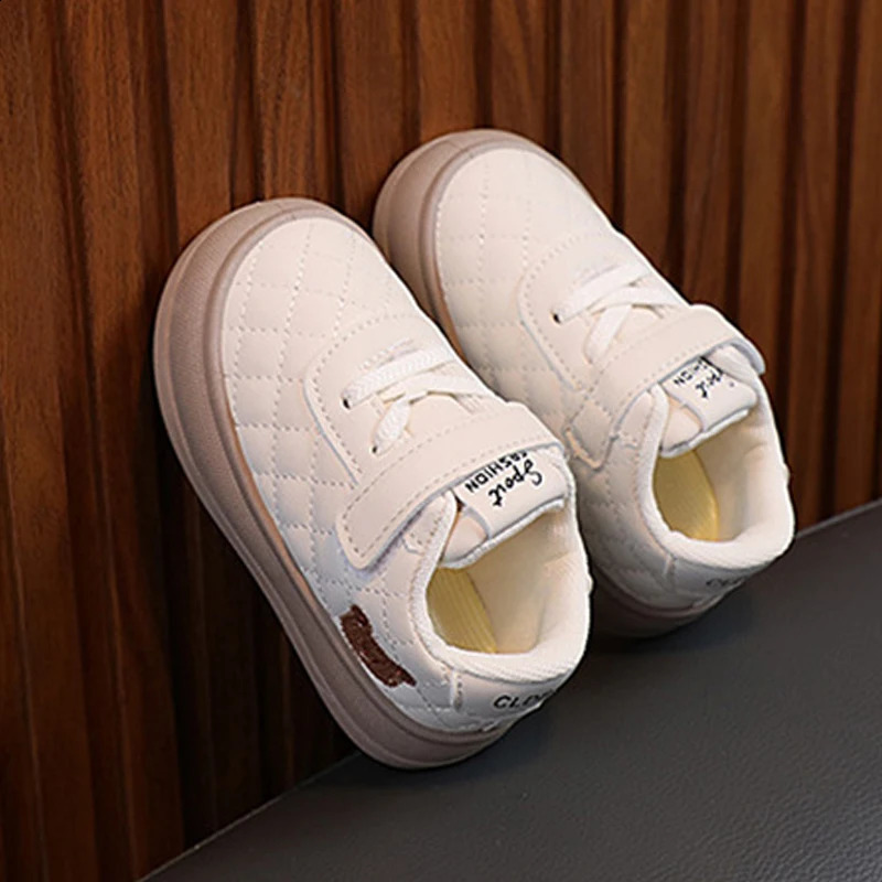 Waterproof Cartoon Baby Children Casual Shoes Girls Boys Kids Anti Slip Walking Shoes Student Toddler Casual Spring Sports Shoes 250319