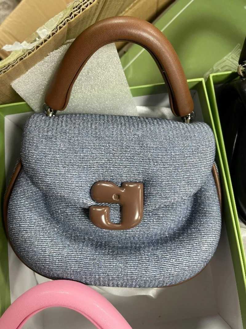 Cute ladies steam filled shoulder bag pig saddle bag solid color girl messenger bag dopamine handbag girl gift Y250319