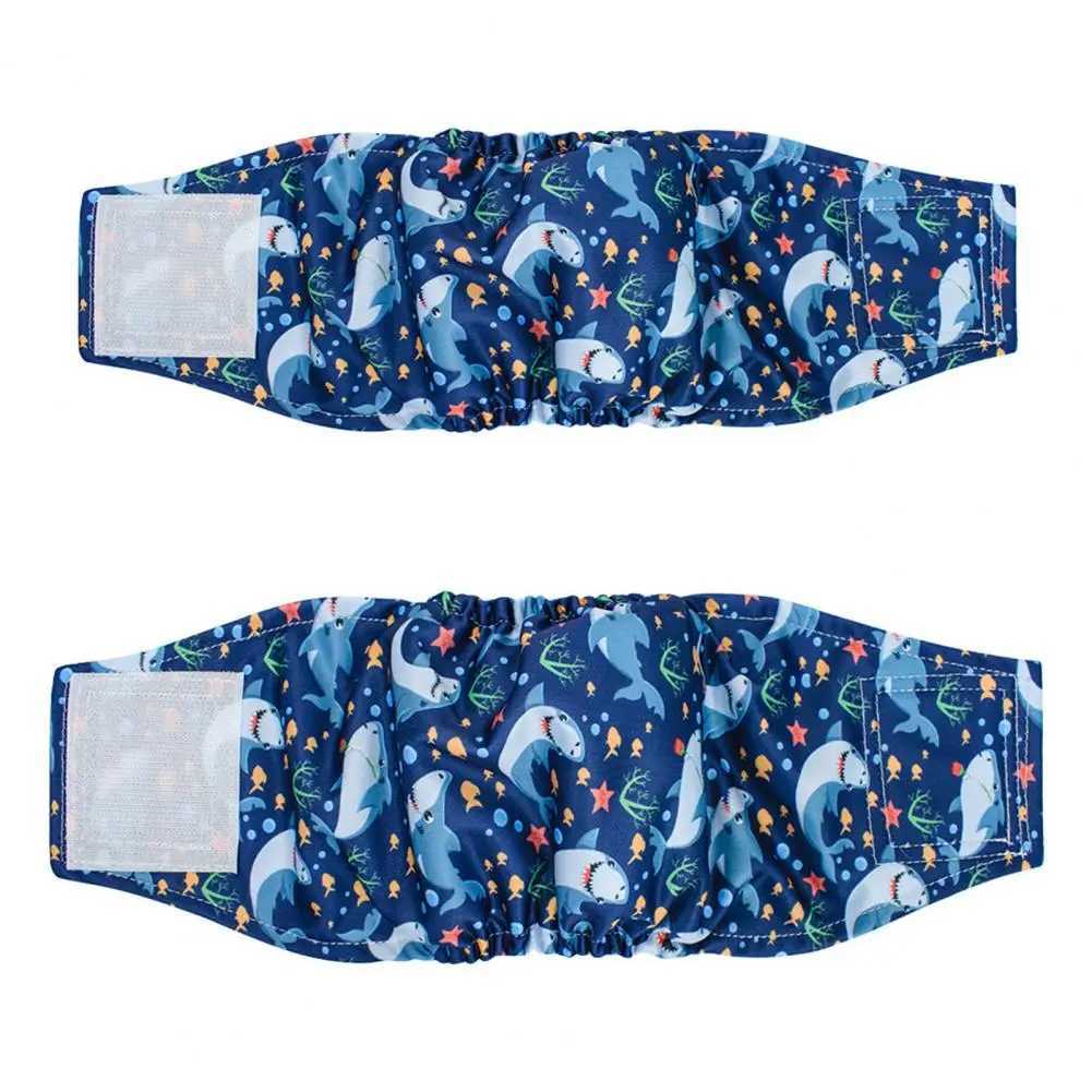 Mens dog belly with diaper fastener tape adjustable high absorption leak proof comfortable and breathable suitable for training dog supplies Y250320