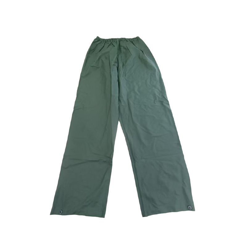 Full Coverage Adult Waterproof Ensemble with Visible PVC Reflections - pants P004