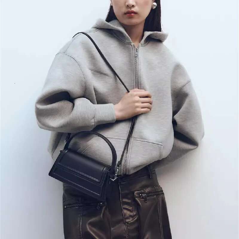 Vintage Leather Crossbody Bags For Women 2024 Designer Female Small Flap Shoulder Underarm Bag Armpit Handbags And Purses