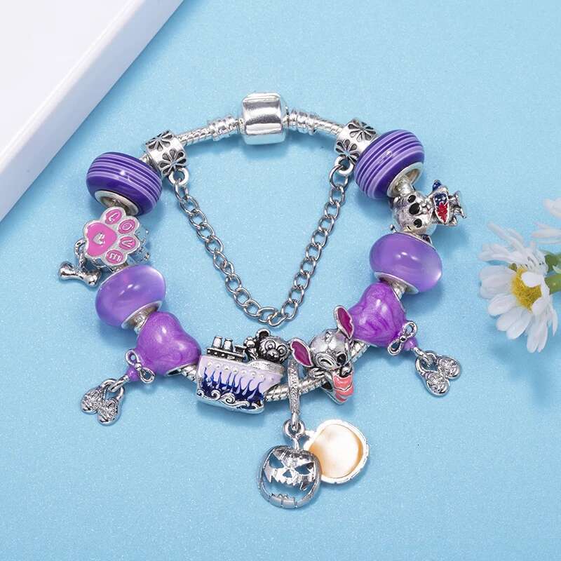 Fashion New Trendy Brand Charm Bracelets Fits DIY Bees Bracelet Bangles For Women Kids Bijoux Pulseras Jewelry Gift Dropshipping