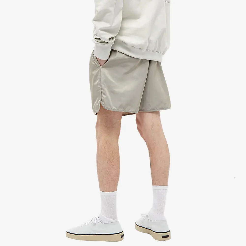 Summer Mens Shorts Woven High Street Casual Loose Solid Color 54 Sports Pants for Men 250317