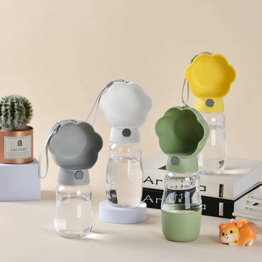 Dog water bottles for small and medium-sized dogs cats hiking leak proof puppies food dispensers drinking bowls and Chihuahua pet supplies Y250319