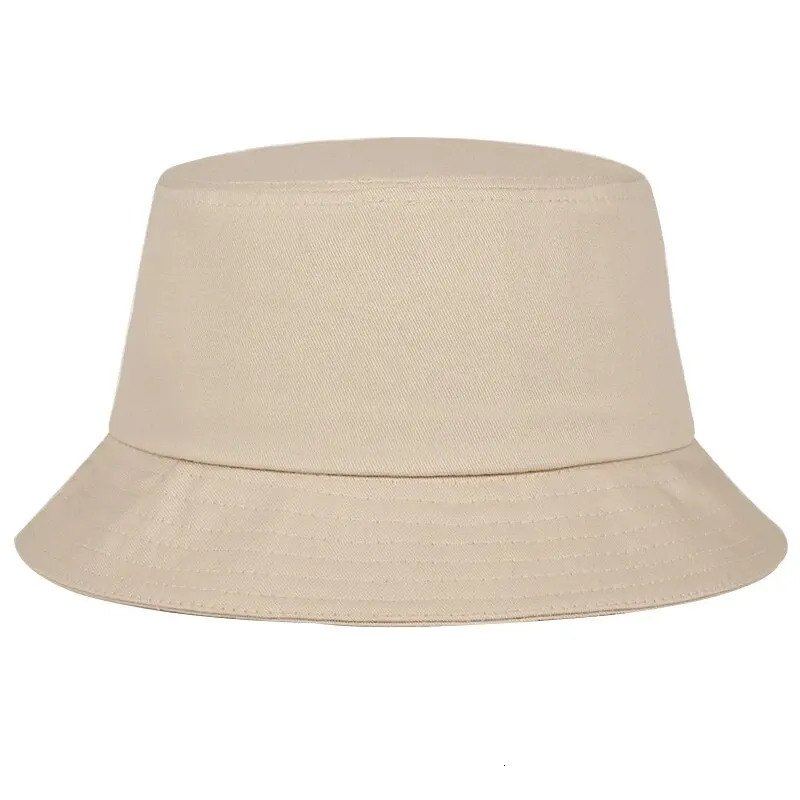 Unisex Solid Color Light Plate Personality Bucket Hats Fishermen Caps Outdoor Casual Cap Sunscreen Hat 250320