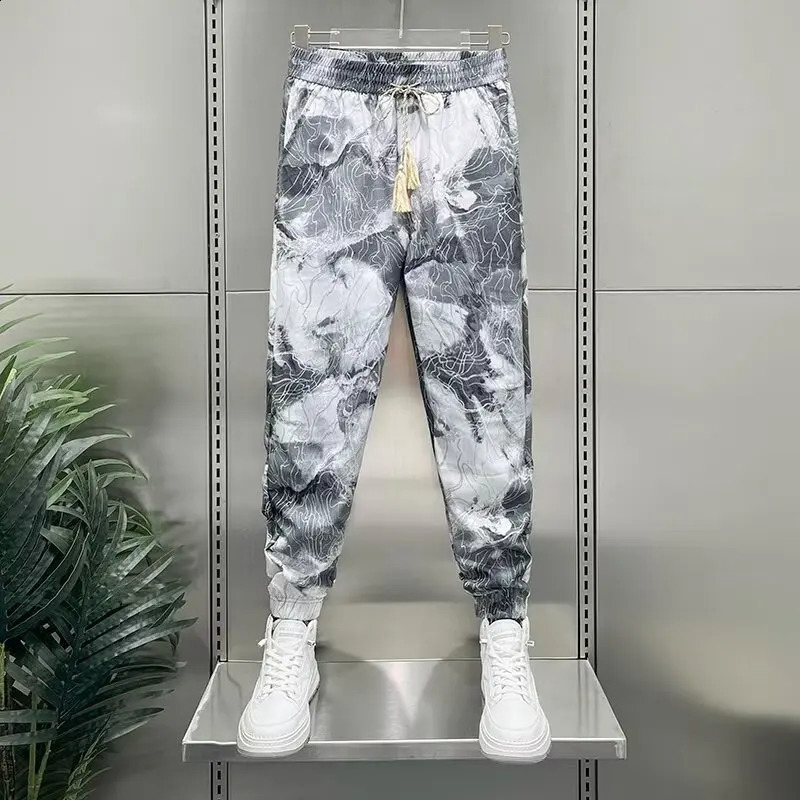 Running Mens Trousers Y2k Pants Gym Summer Joggers Korean Fashion Clothing Jogging Sweatshirts Large Sports Equipment 250319