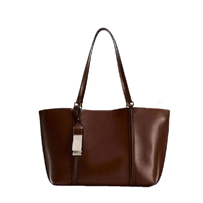 NEW Tote Women's Commute Handbag Big Work Bag Ladies Vintage Document Large Purse Travel Coffe Color