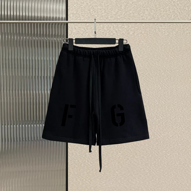Summer Fashion FG Letter Print Pattern Mens Printed Shorts Fivepoint Pants and Womens OW Couple Beach Sweatpants 250319