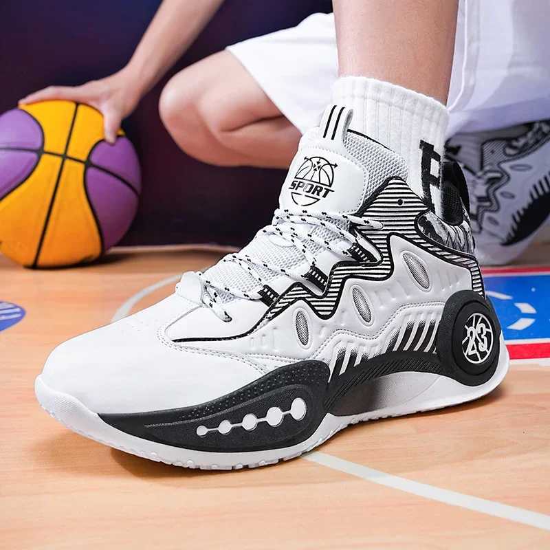 2025 hot selling basketball shoes outdoor dual-use professional training sports shoes breathable and shockproof gym sports shoesW250320