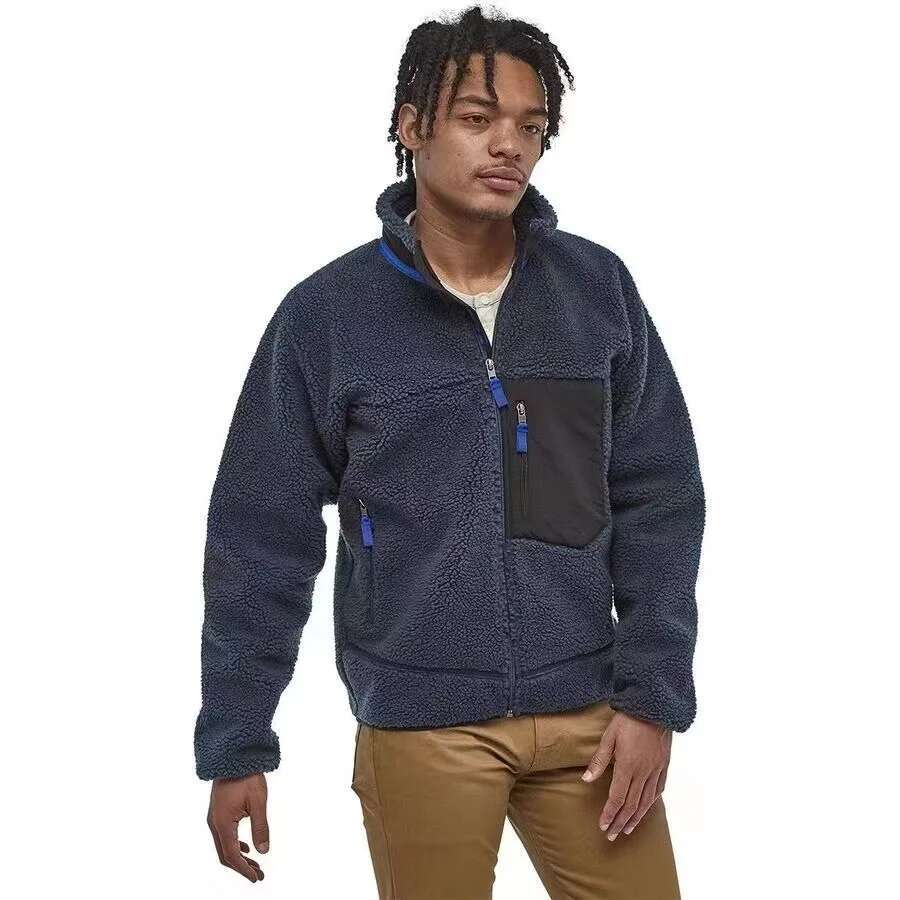 Eent Quality Apparel Outdoor Fleece Euro US Size Spring Autum Oversize Full Zipper Jacket For Men