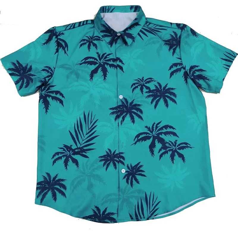 2025 Summer Animal Crane Men Hawaiian Shirt 3d Plant Shirt For Men Flower Print Plus Size Hawaiian Shirts Beach Flower Shirt 5xl M250320