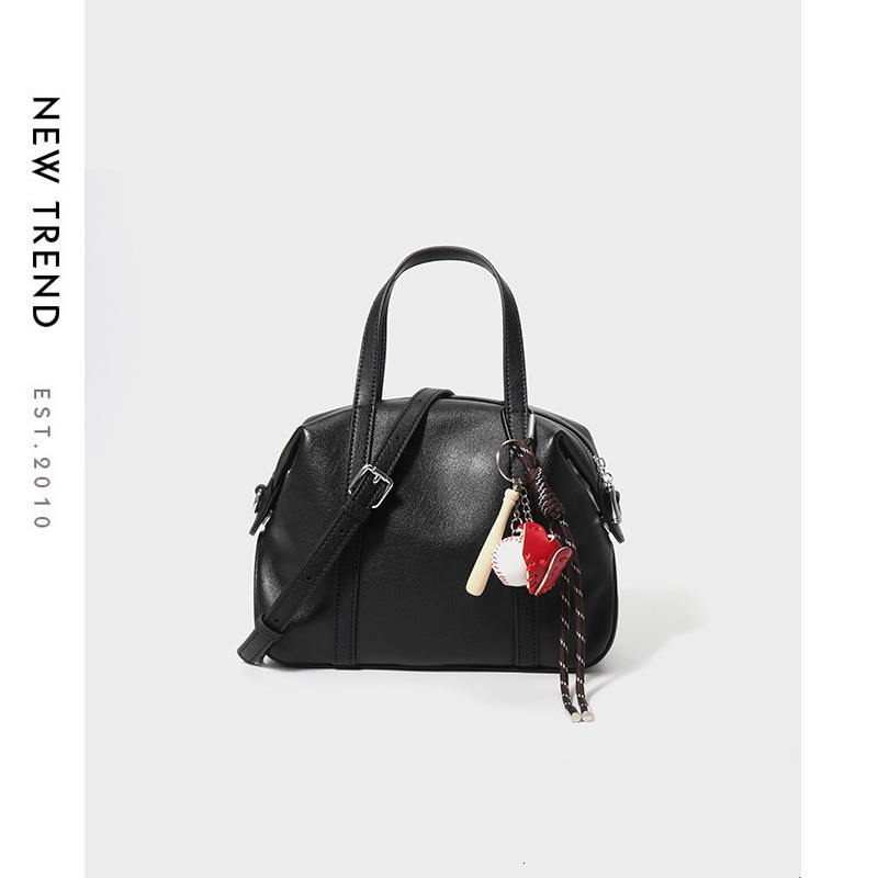 Women New Genuine Leather Women S Trendy Fashion Single Shoulder Tote Design Simple And Versatile Crossbody Bag Shoulder Bags