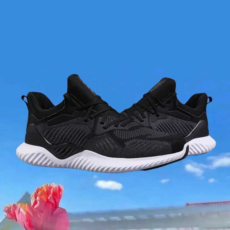 Fashionable and casual outdoor soft soled shoes comfortable lace running shoes breathable mens shoes and non slip walking shoesW250320