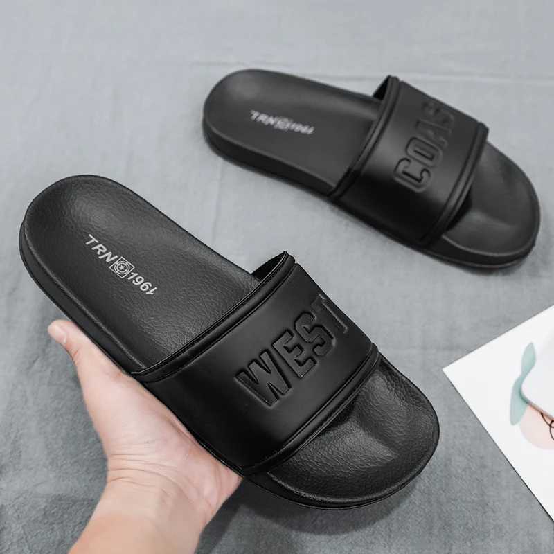 Summer Men Slippers Indoor He Slides Bathroom Loafers Outdoor Garden Shoes Massage s M Beac Flip-Flops More Y250320