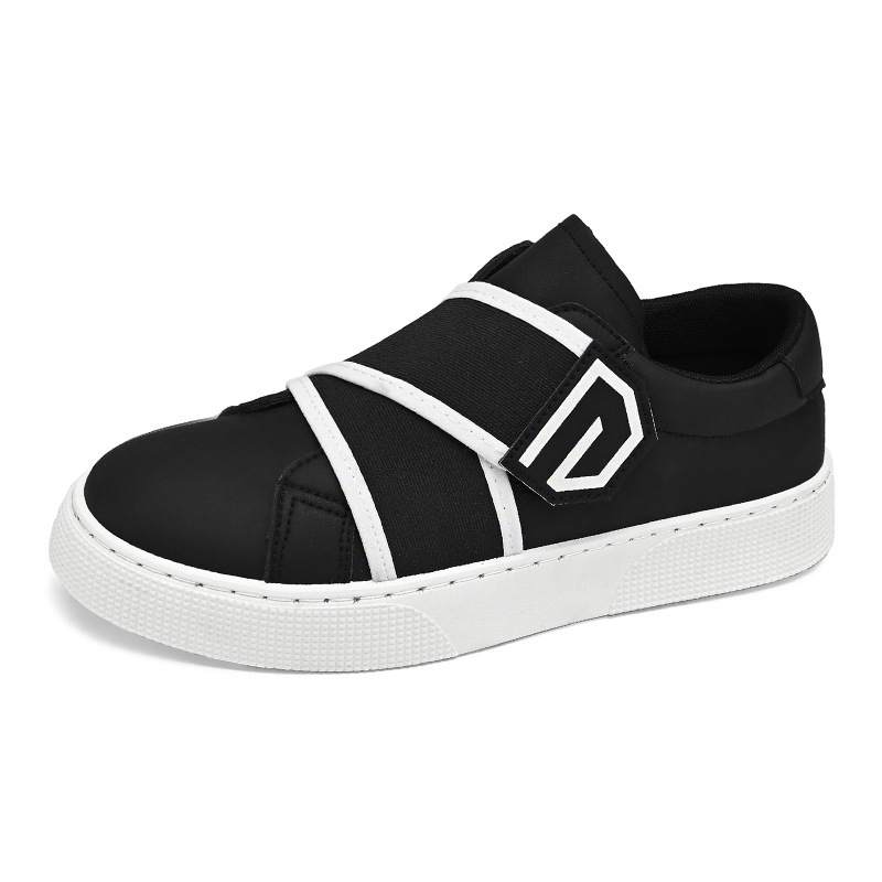 Men's shoes Breathable work non-slip lazy man slip-on small white board shoes men's sports platform low-top casual shoes 2025s hot