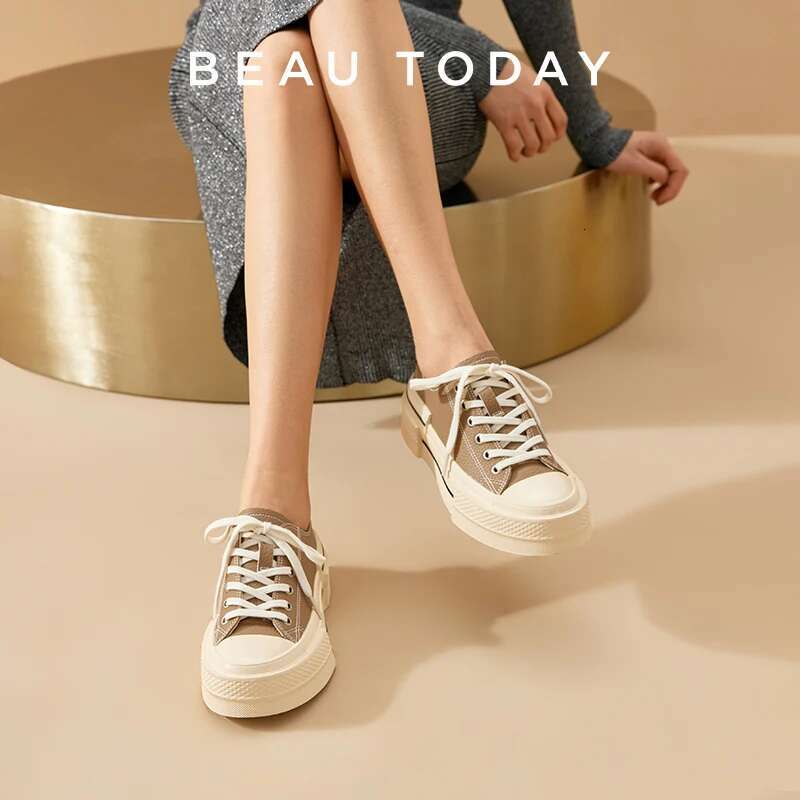 2025 With Box Designer shoes sneakers Women's cowhide sneakers with lace