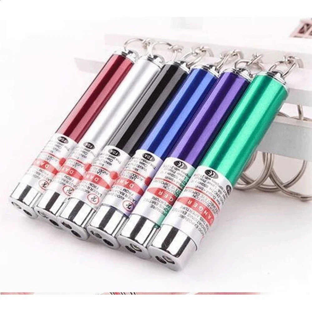 Mini cat toy laser pointer LED flash dog fun pet electronic device interactive 1 pack purple 250312