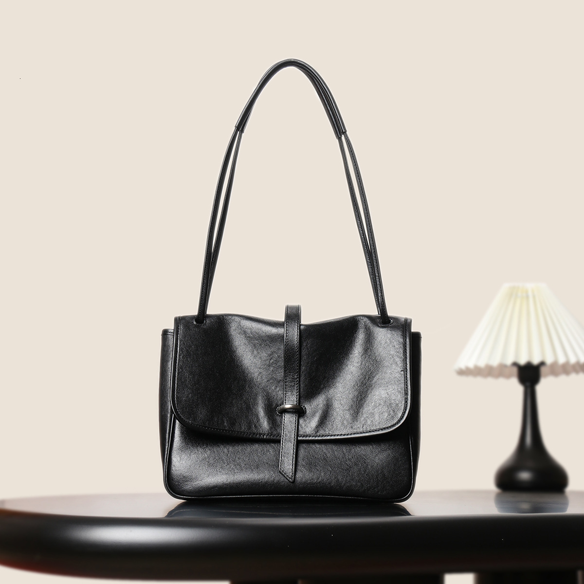 Genuine Leather Women S Handmade Vegetable Tanned Top Layer Cowhide Shoulder Crossbody Tote Bag And Miscellaneous Bag