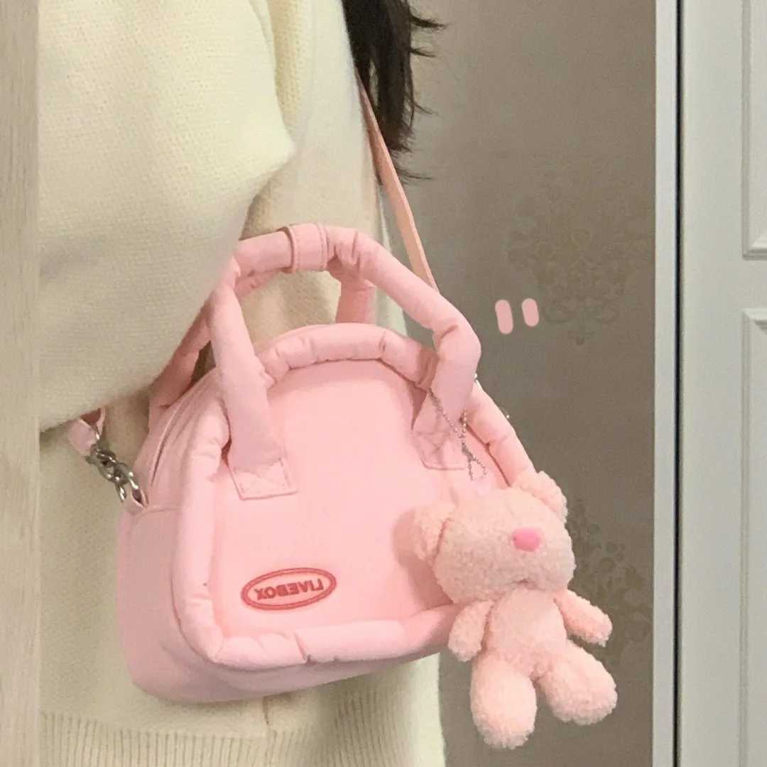 Liki Cute Temperature Drop Cloud Handbag Womens New Autumn/Winter Shoulder Cross Bag Y250319