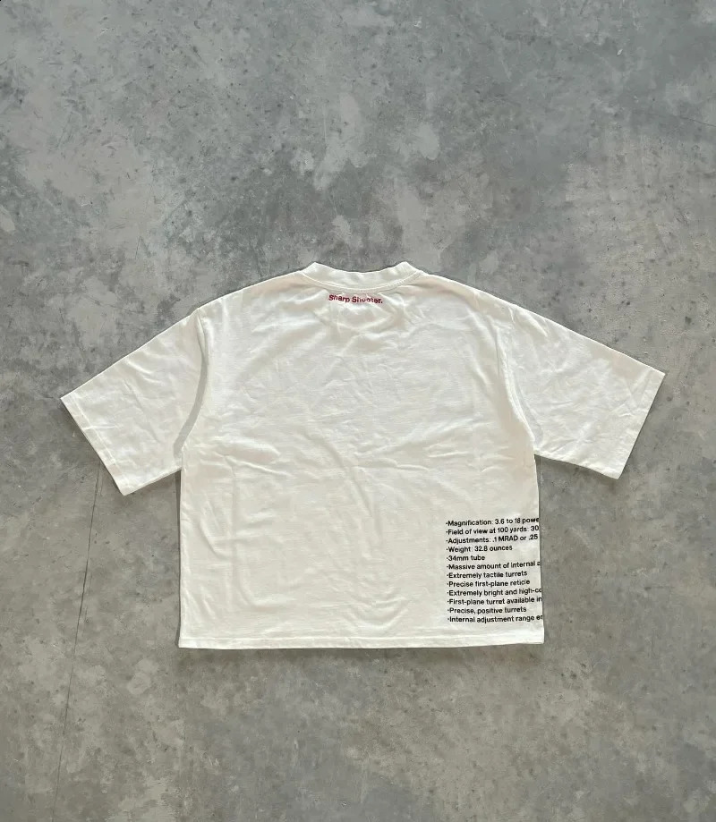 Y2K streetwear round neck big eyes printed graphic oversized T-shirt mens fashion Harajuku loose fit short sleeved top 250317