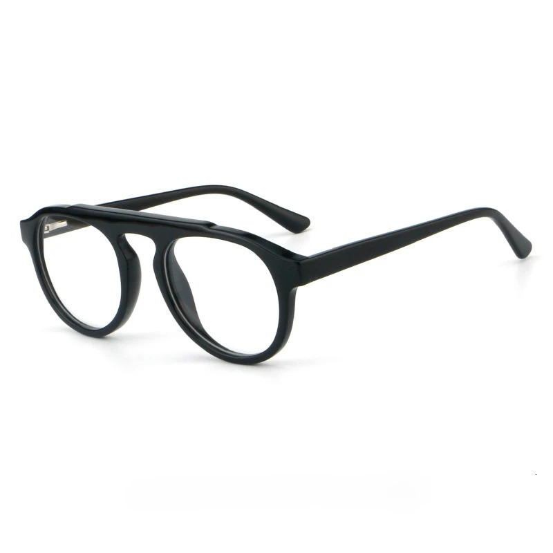 Men Glasses Frame Fashion Thick Acetate Square er Myopia Eyewear Handmade Optics Women Prescription Eyeglasses 250320