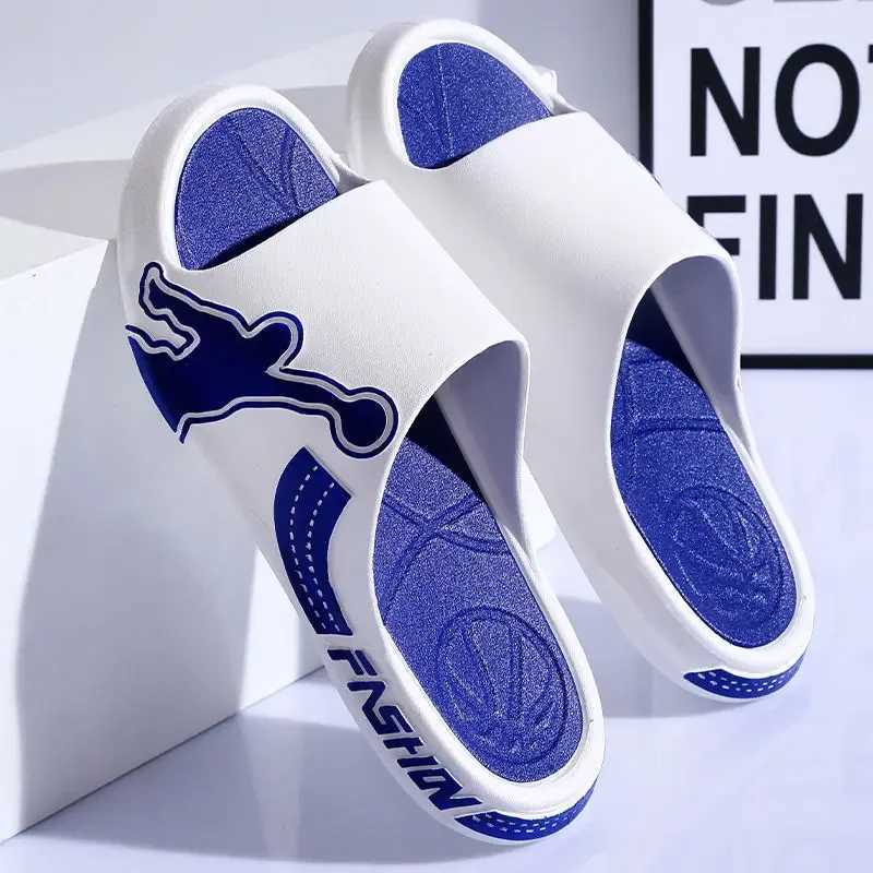 House indoor finger press mens shoes life Ro M slider flip cover walks around his bathroom 2025 style Y2k trend Eva Y250320