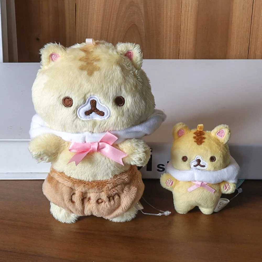 Kawaii Cute Plush Toy Keychain Soft Portable Cartoon Plush Pendant Multi purpose Bread Cat Keychain BagXJ250319