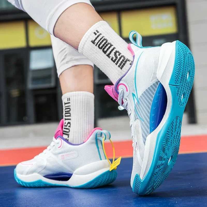 2024 Cool Basketball Shoes New Outdoor Fitness Sports Fashion Running Footwear Mens Comfortable Breathable Padded Non-SlipW250320