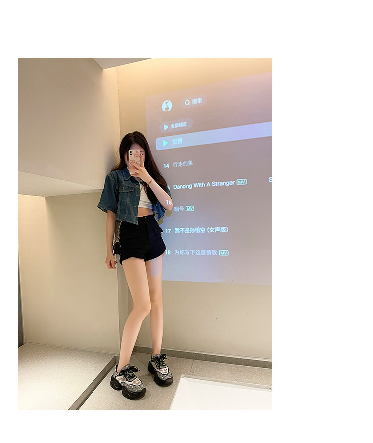 Women's Dad Shoes trendy on Instagram in 2025 New breathable style heightened thick-soled casual all-match mesh sports shoes