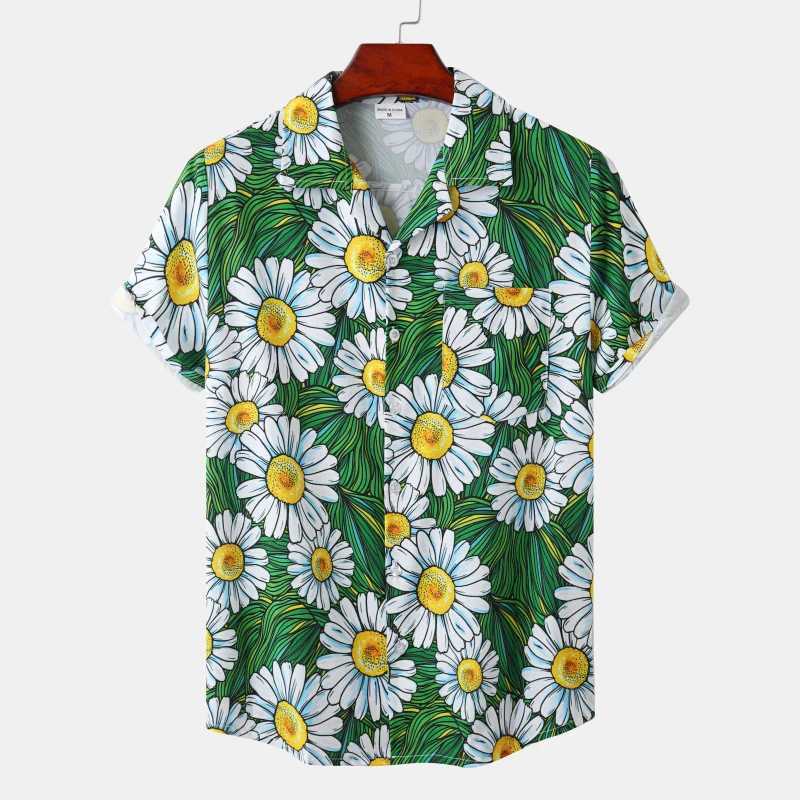 Summer Rainbow Mens Vocation Lapel Camisa Oversized Hawaiian Shirts 3d Print Fashion Men Women Beach Short Sleeve Blouse Boys M250320