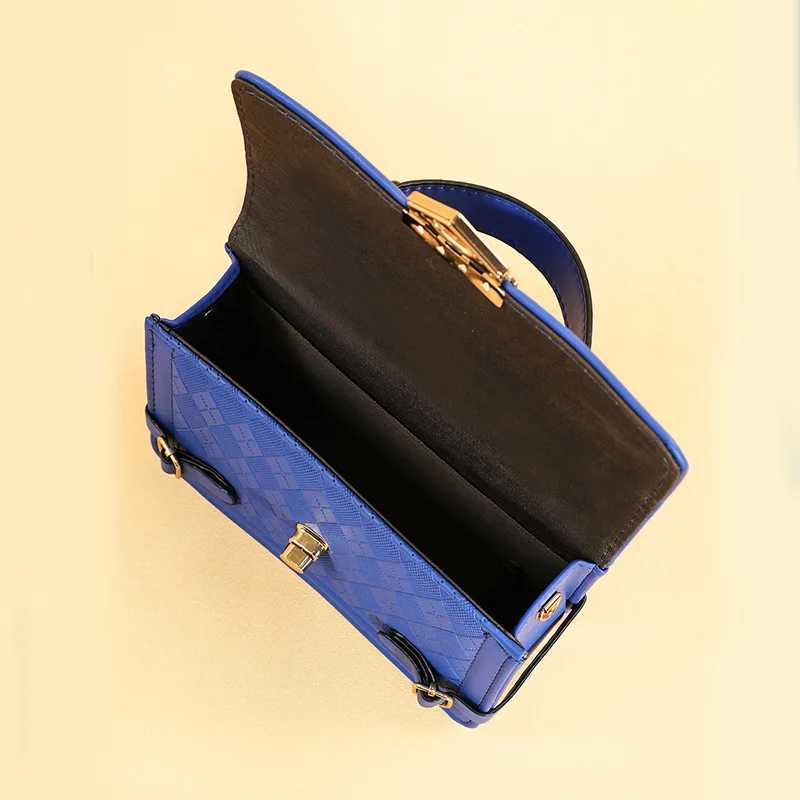 New Womens Fashion Texture Shoulder Bag Large Capacity Retro Womens Horizontal Bag Y250319