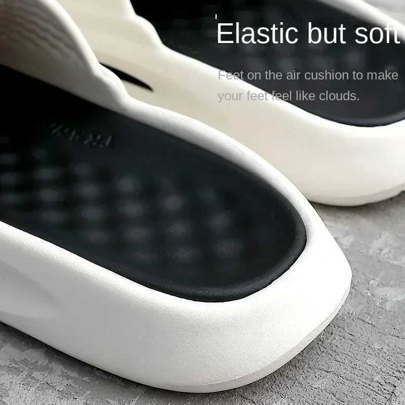 Summer mens couples garbage walking slider beautiful appearance outdoor wear thick bottom n-shaped slider indoor bathroom slider Y250320