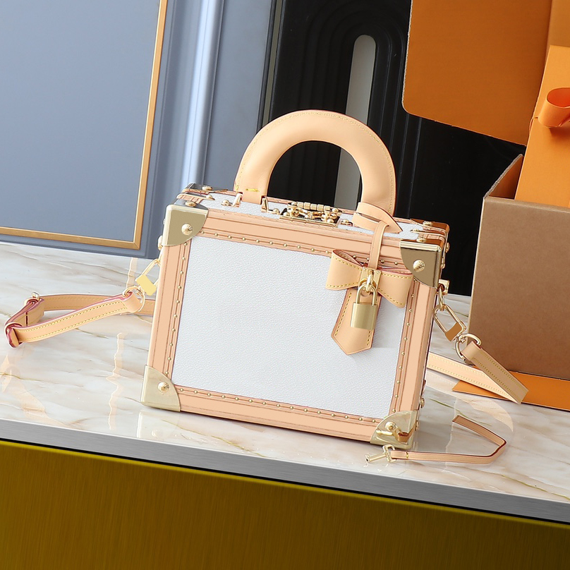 Rigid suitcase the tote bag luxury bag designer handbag women shopping bags fashion classic colorful flower handbags with dust bag