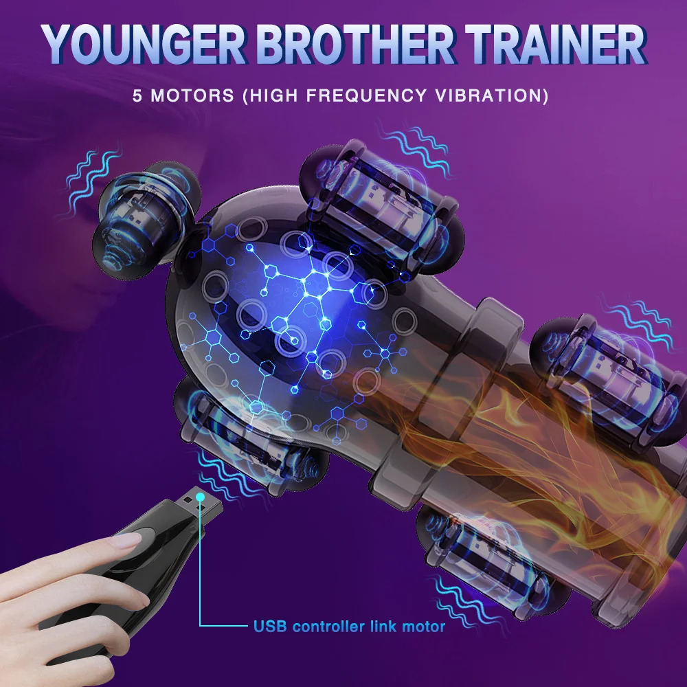 Male Vibrator Male Masturbator Penis Vibrator For Men Masturbation Vibrating Penis Head Massager Glans Vibrator Sex Toys For Men 250320